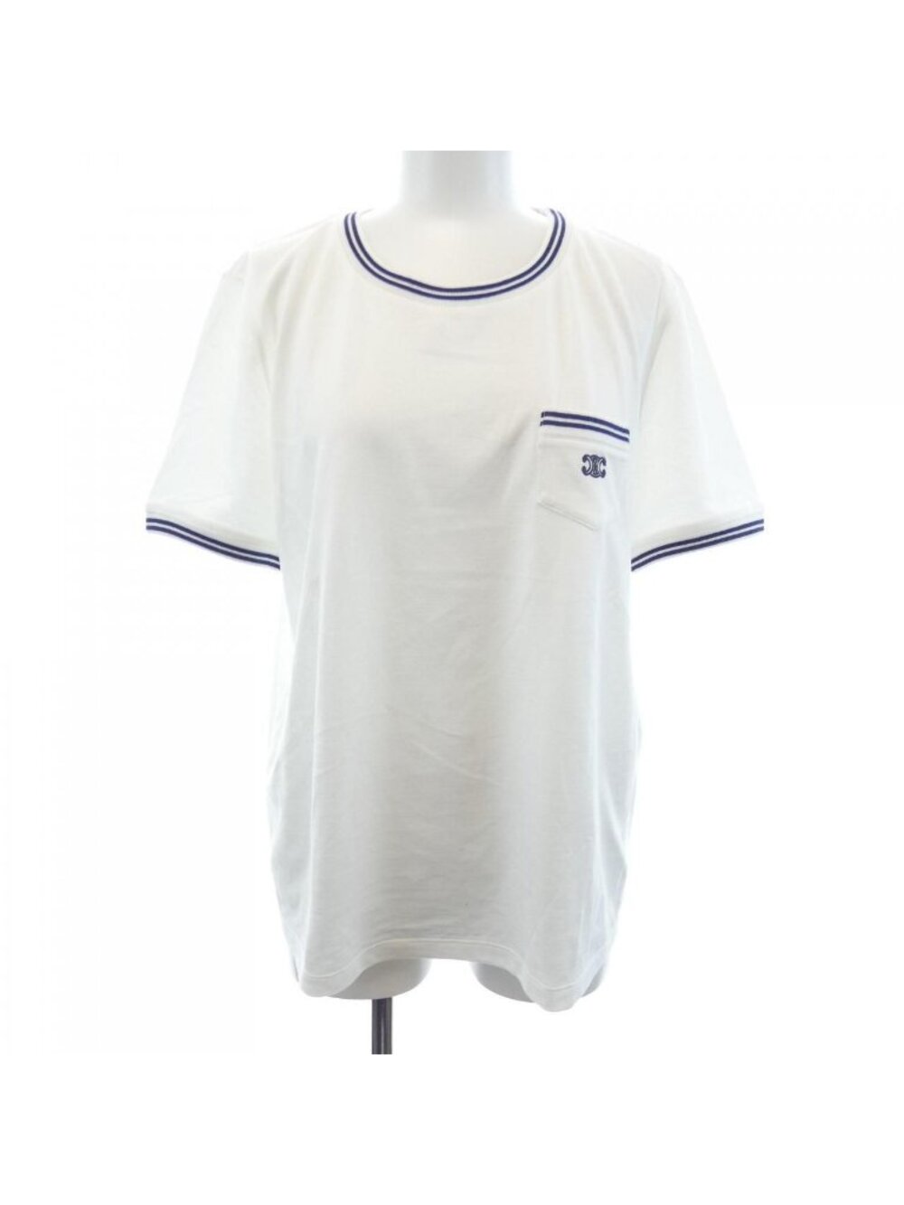 Celine Triomphe T-Shirt White